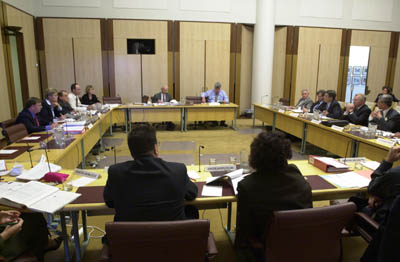 Community Affairs Legislation Committee hearing, 24 September 2002. DPS Auspic.
