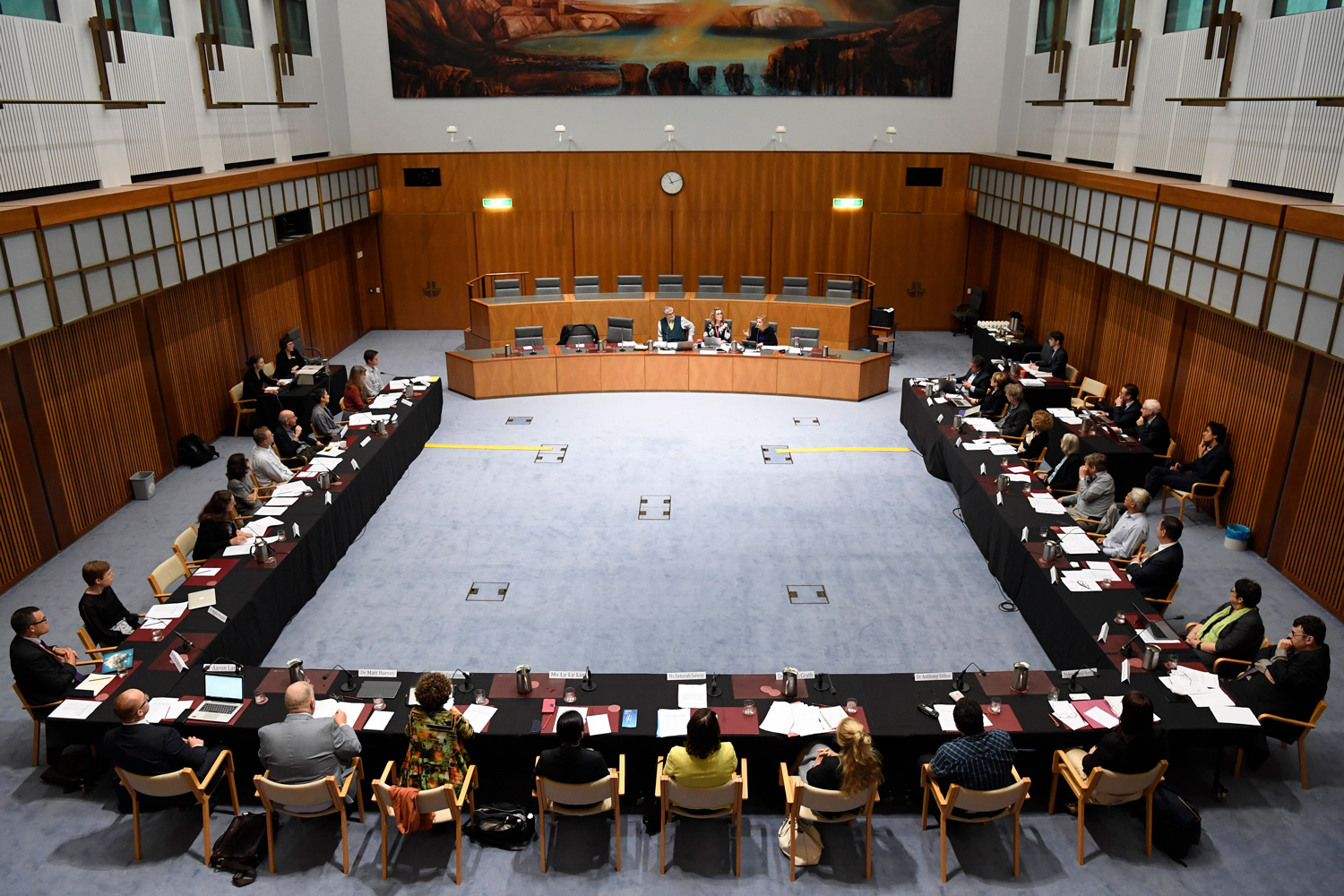 Legal and Constitutional Affairs References Committee roundtable for its inquiry into nationhood, national identity and democracy, 14 February 2020.