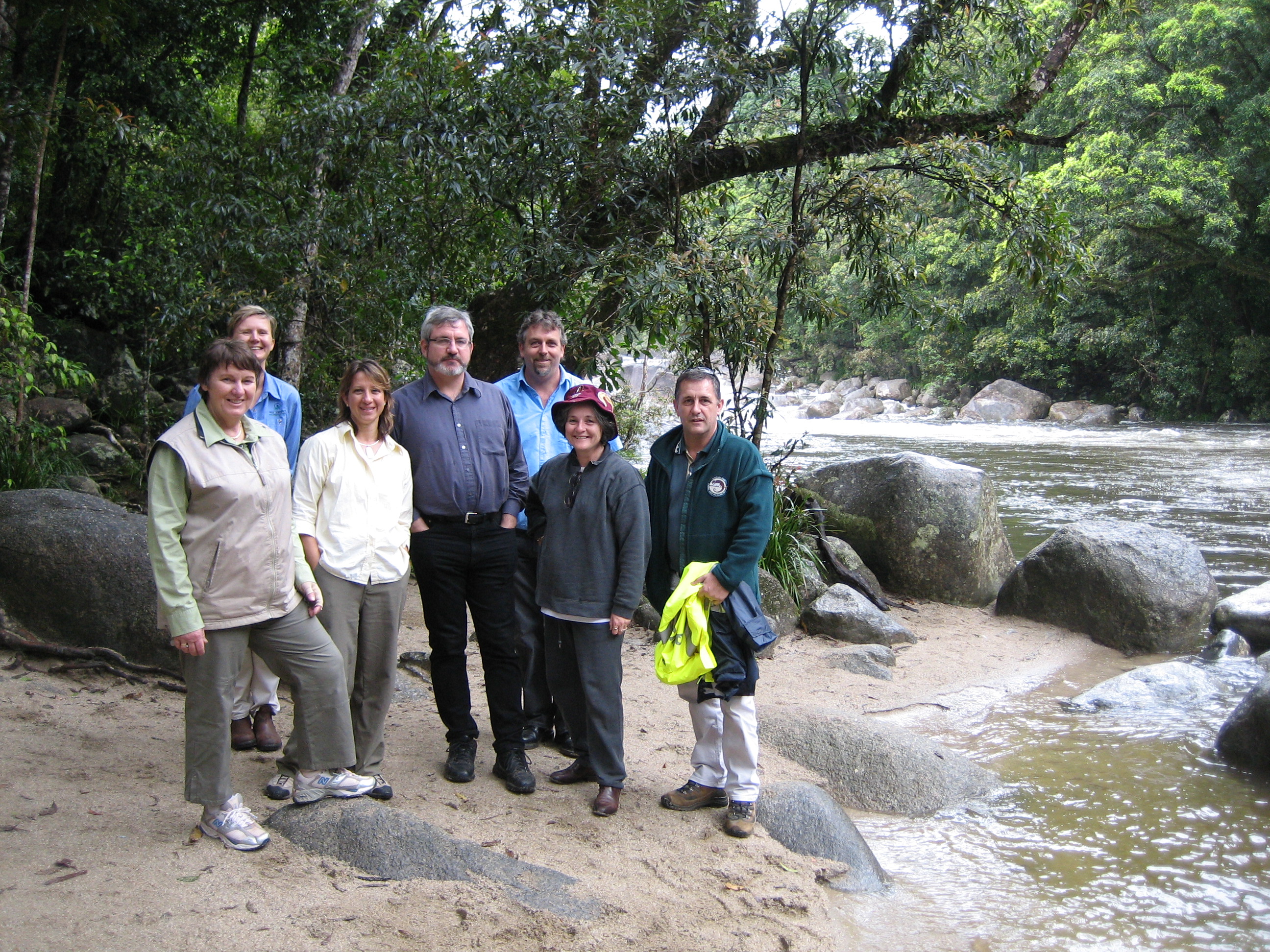 Committee visit to Mossman Gorge, 29 June 2006.
